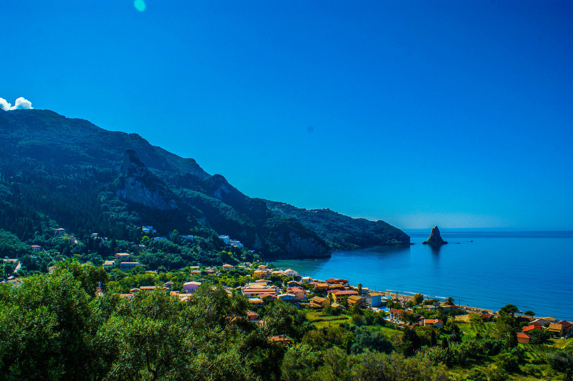 Lido Sofia Holidays Agios Gordios  Exteriör bild